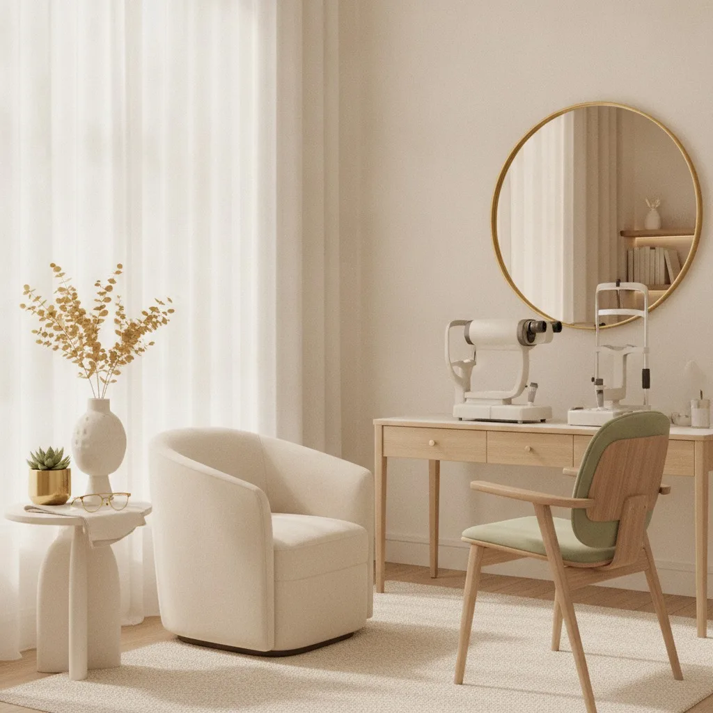 Examen des yeux en boutique Lunéoo